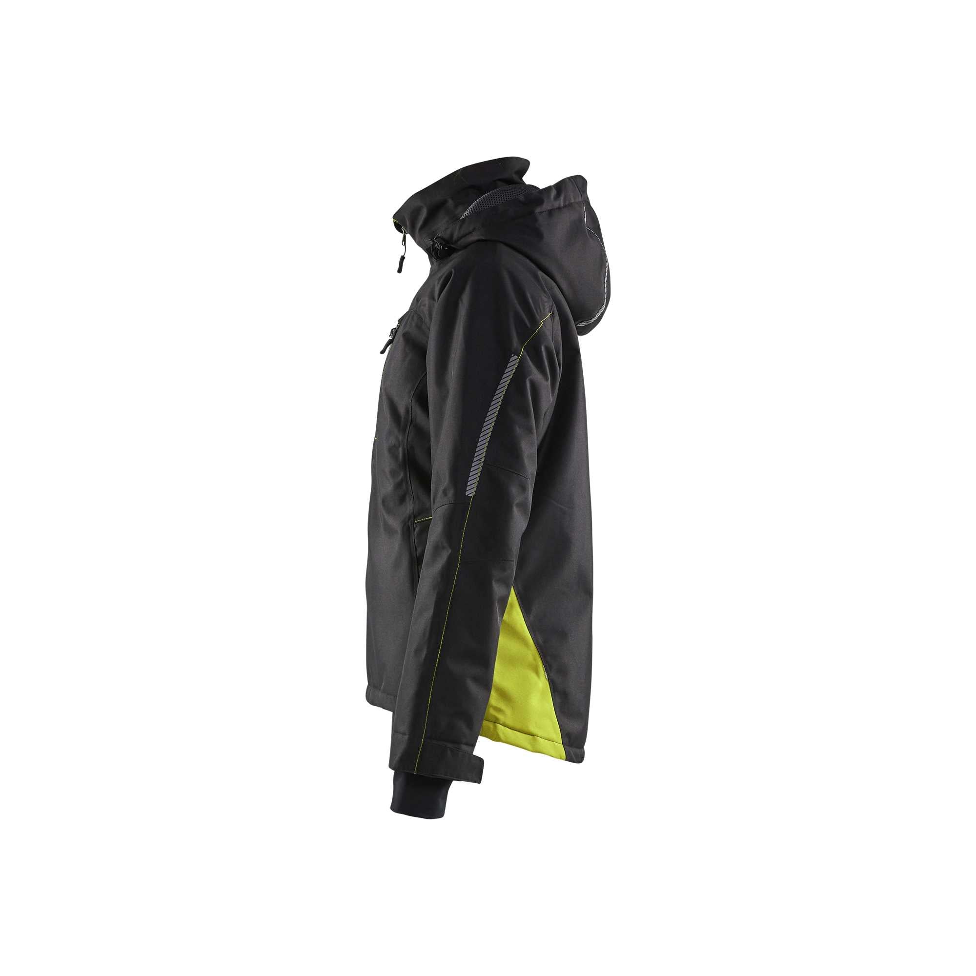 BLAKLADER 49721977 Women's Lightweight lined Winter Jacket Hi Vis Reflective Work Jacket WOMEN - Waterproof